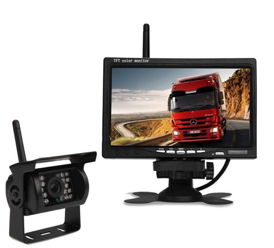 Kalsten | Trailer Truck RV Wireless Backup Camera System with 7" Screen & Wide-Angle View