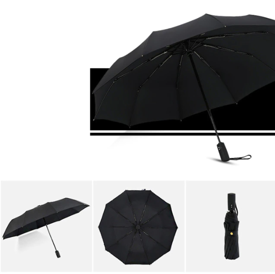 Kalsten | StormShield Automatic Umbrella – Windproof Storm Umbrella with Reversed Closing Mechanism
