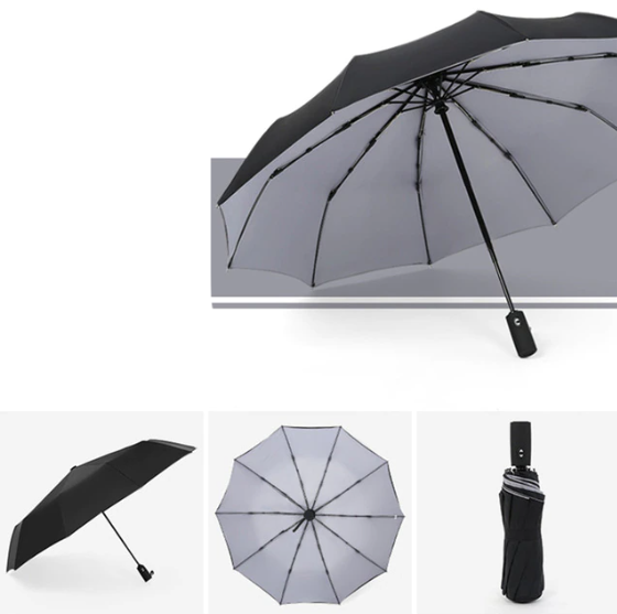 Kalsten | StormShield Automatic Umbrella – Windproof Storm Umbrella with Reversed Closing Mechanism