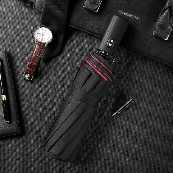Kalsten | StormShield Automatic Umbrella – Windproof Storm Umbrella with Reversed Closing Mechanism