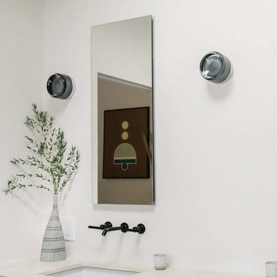 DimpleGlow Wall Lamp – Sleek Modern Interior