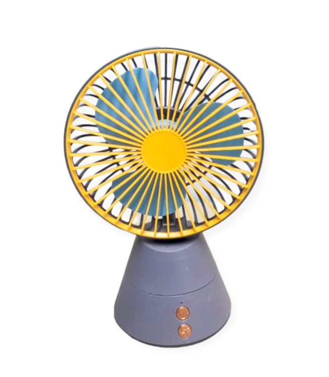 Rechargeable Mini  Table Fan Strong Wind And Shaking Head | Kalsten