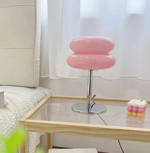 LueurRose – Retro Table Lamp with Dimmable LED and USB | Kalsten