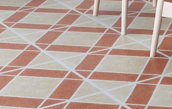 Kalsten | Peel and Stick PVC Flooring Matt Vinyl Flooring with Stone Look