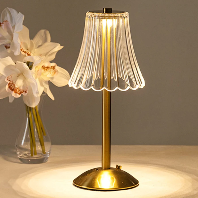 Rechargeable USB LED Table Lamp in Retro Design | Kalsten