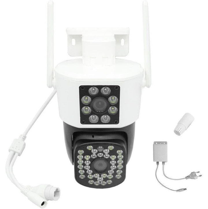 DualGuard Max 2-Pack – 360° Security Camera Set with Night Vision | Kalsten