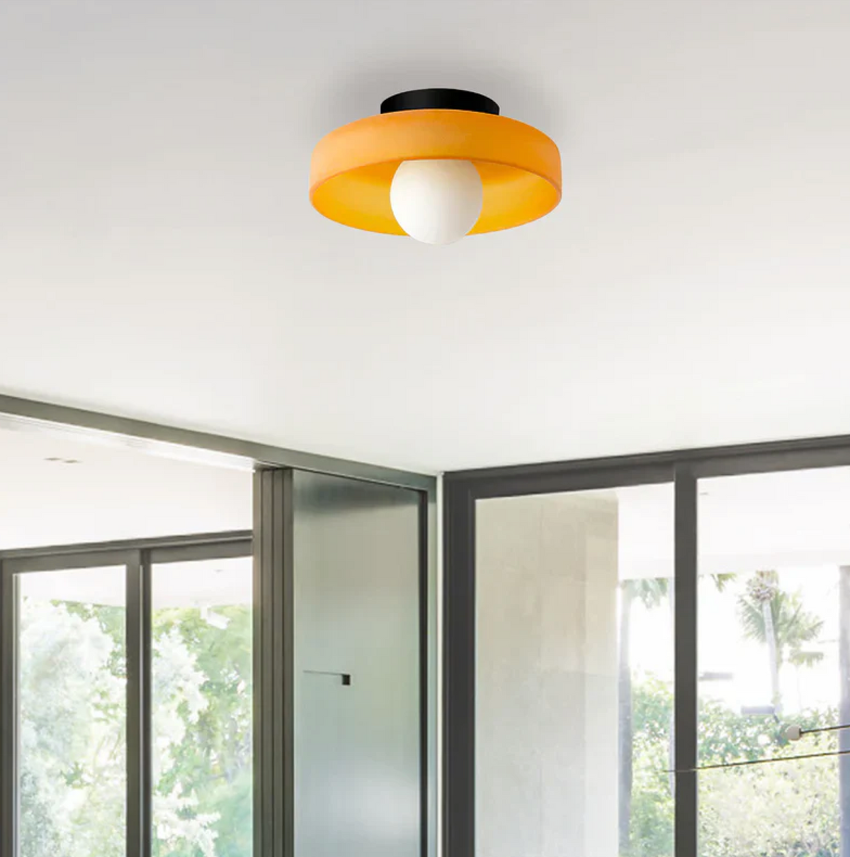 Sonnet Dual-Layered Glass Wall & Ceiling Light