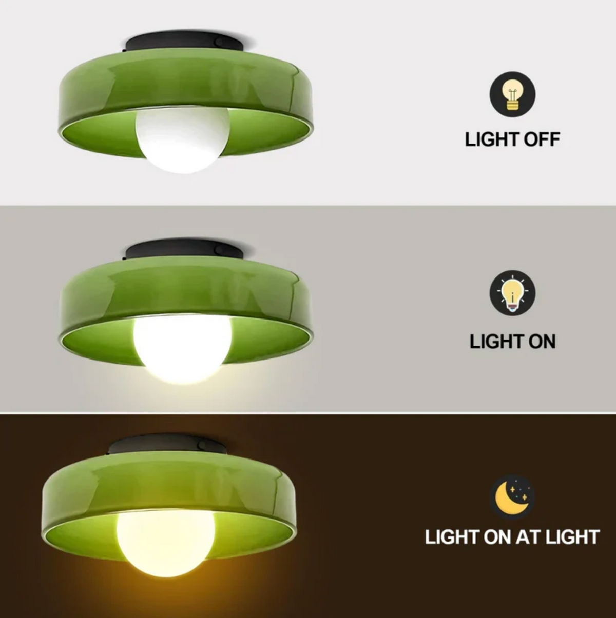 Round Flush Mount Ceiling & Wall Fixture