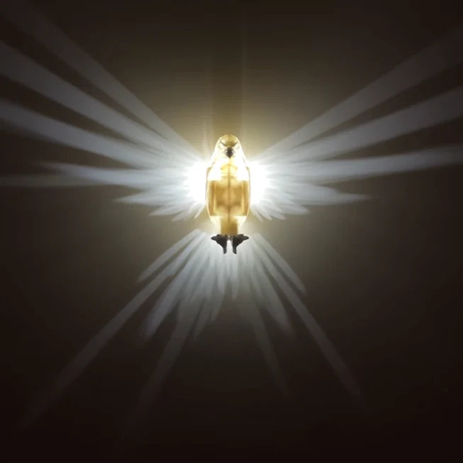 Illuminated Wings Wall Lamp - LumaWings | Kalsten