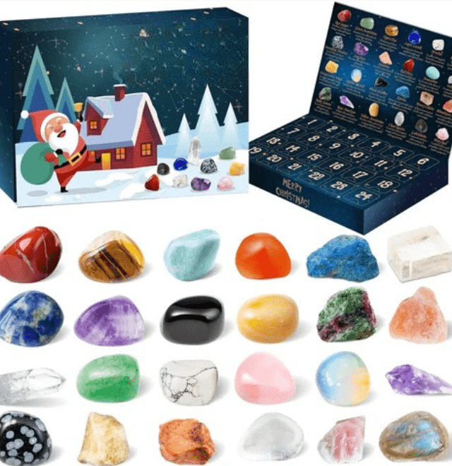 24-Day Gemstone Advent Calendar for Kids