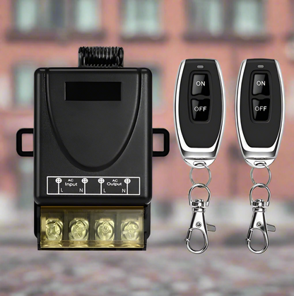 Wireless Remote Control Set | No Wiring Required | Karnz