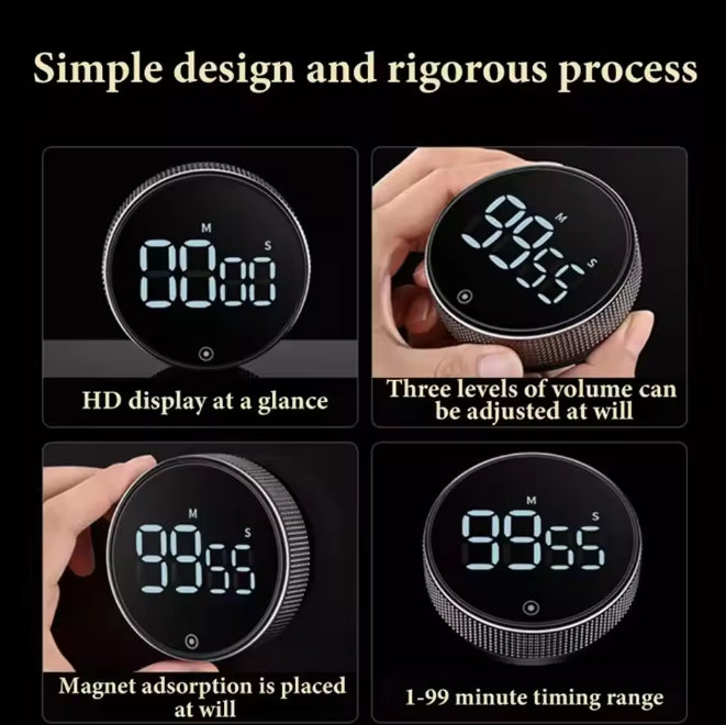 Digital Magnetic Kitchen Timer 99 Minutes | Kalsten