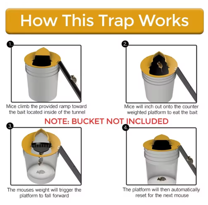 Reusable live trap for mice & rats | Kalsten