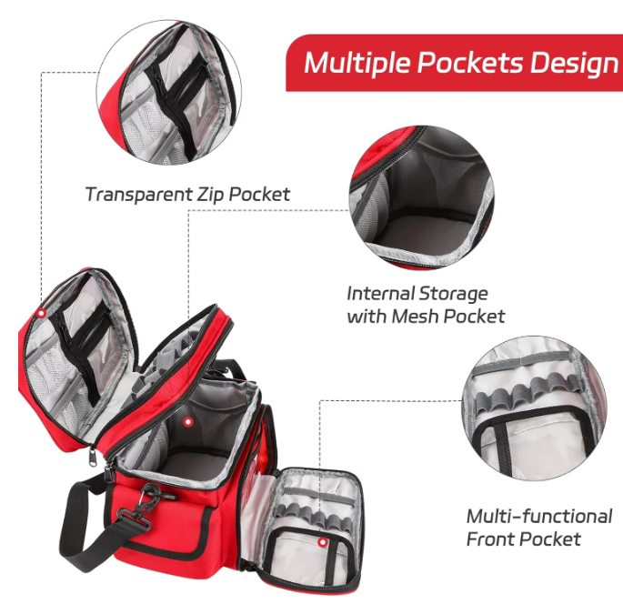 Multi-purpose bag with organizational pockets | Kalsten