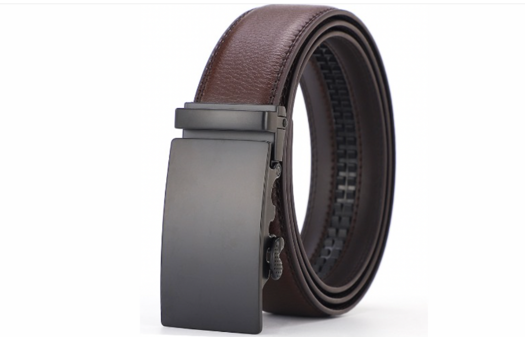 Automatic Buckle PU Leather Belt