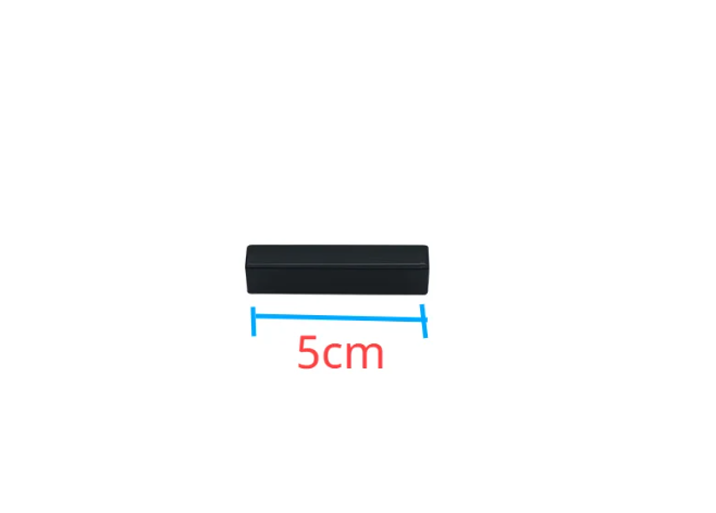 Modern Floating Black Metal House Number Kalsten