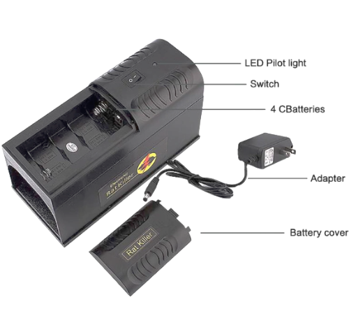 High-Power Electric Mouse Trap