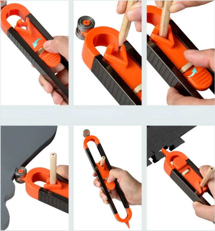 Adjustable Profile Scribing Ruler | Kalsten