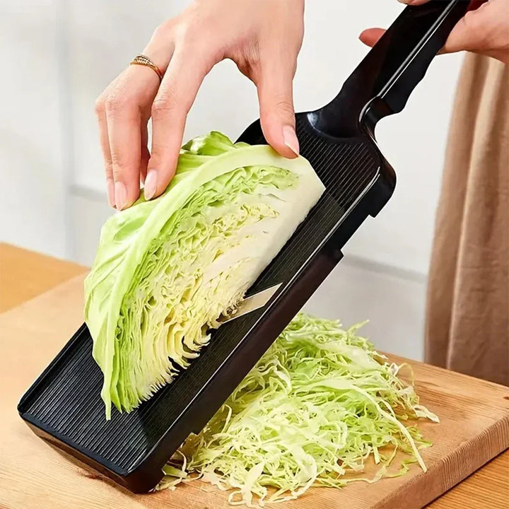 Kalsten | SchnittWerk Cabbage Shredder made of stainless steel | Fine slicer for vegetables & salads | Non-slip & sharp | Ideal for cabbage & raw vegetables