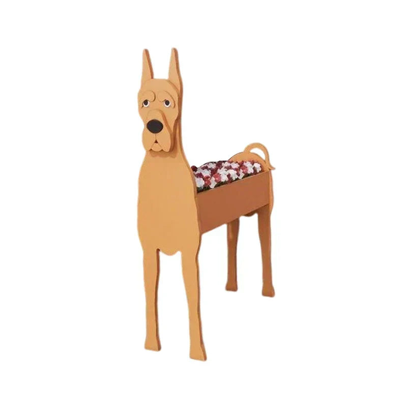 Kalsten | Flower Pot - Pawsome - Dog Plant Container - Various Breeds