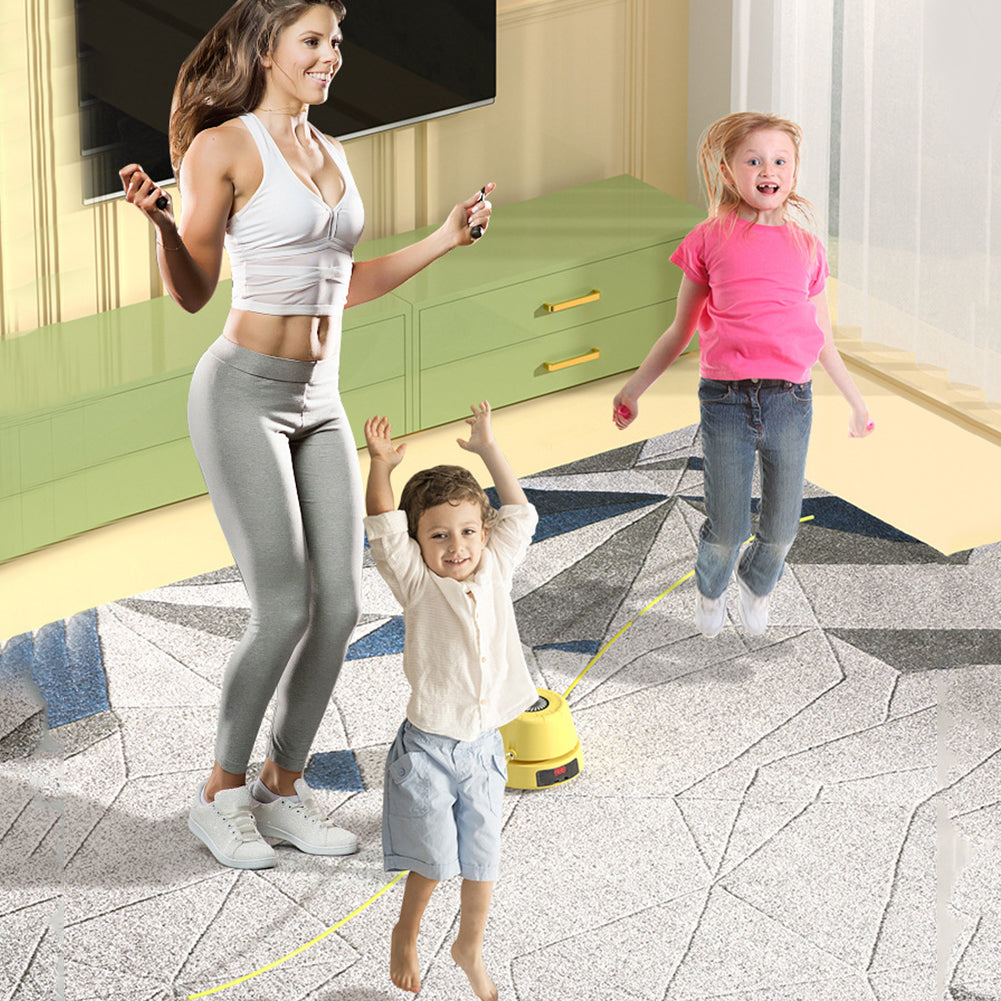 Smart Electronic Jump Rope Machine – Interactive Cardio Fitness Device for Family and Children | Kalsten