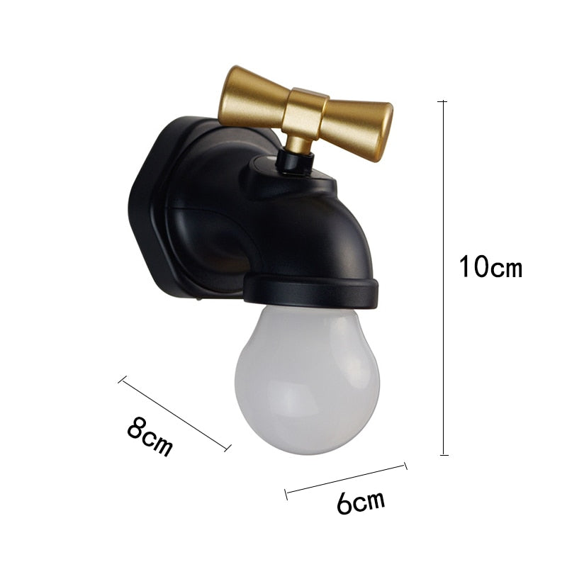 Creative Faucet Wall Lamp | Kalsten