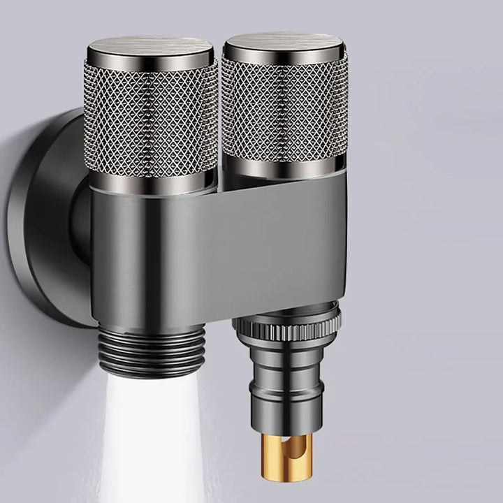 Dual Flow Pro – 2-in-1 Wall faucet for toilet and washing machine Kalsten