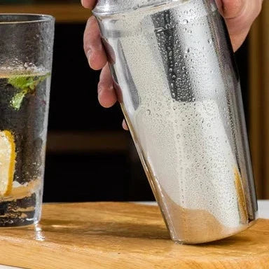 Skanto | MixArt Metallic Bar Set | Elegant Cocktail and Bartender Set | Perfect Drinks Made Easy