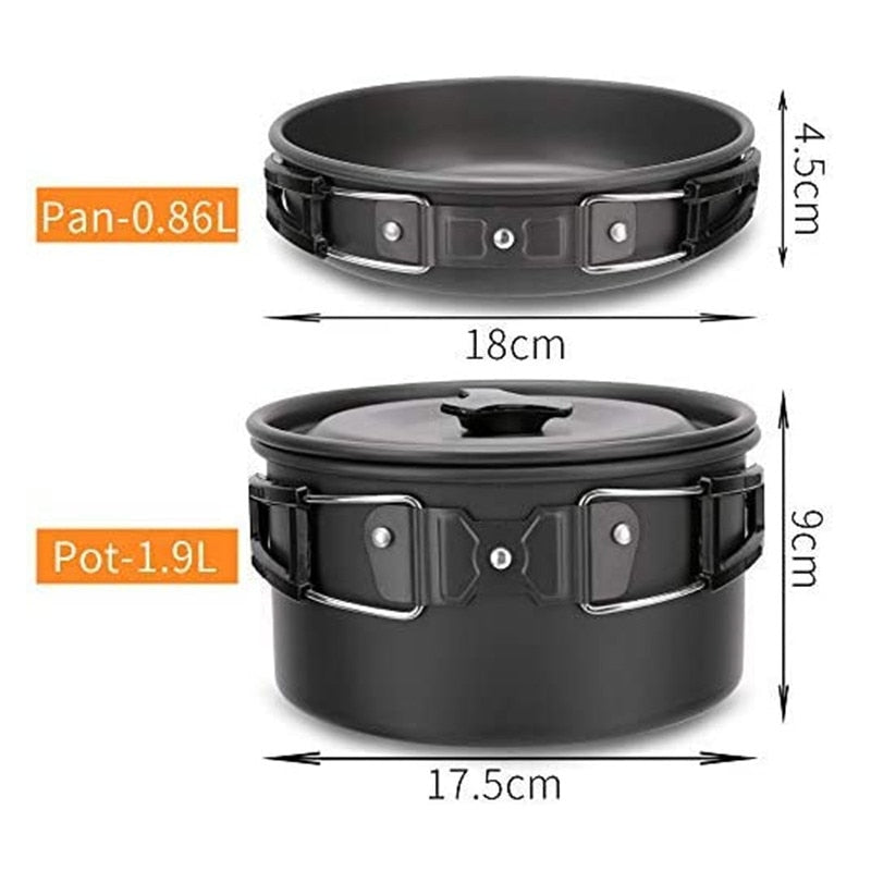 Camping Travel Cookware Kit | Kalsten