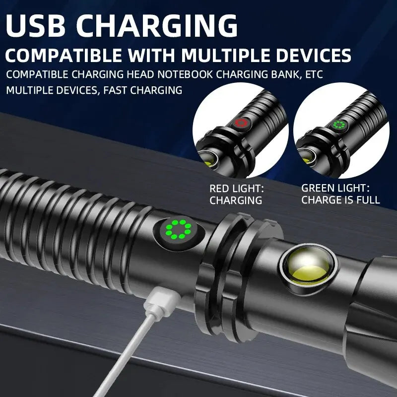 Kalsten | Tactical Self-Defense LED Flashlight Emergency Survival Tool