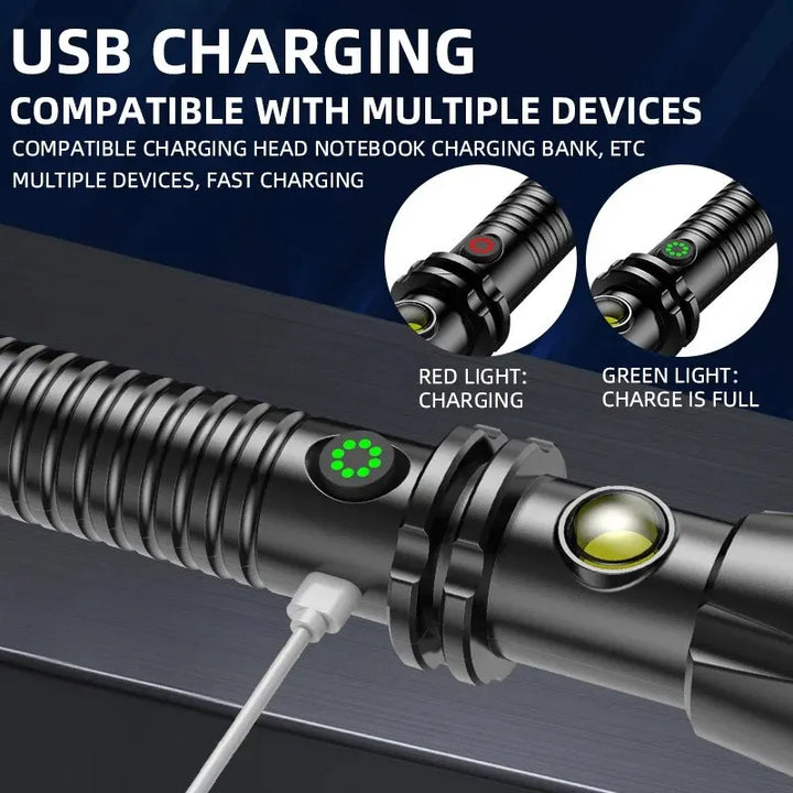 Kalsten | Tactical Self-Defense LED Flashlight Emergency Survival Tool