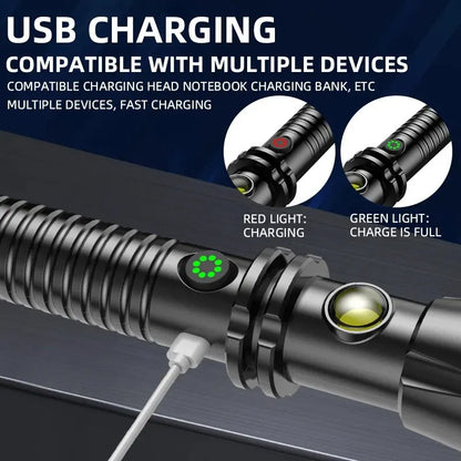 Skanto | Tactical Self-Defense LED Flashlight Emergency Survival Tool