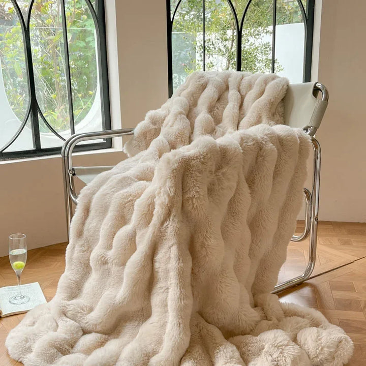 Kalsten | FurLuxe | Reversible Faux Fur Blanket