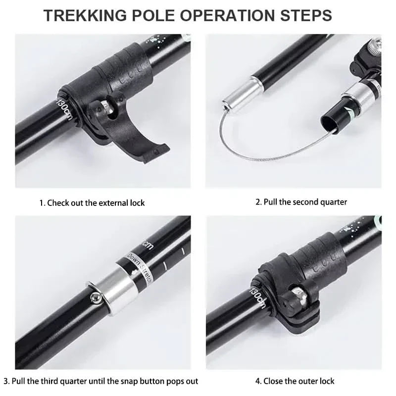 Kalsten | Foldable trekking poles for hiking & outdoor adventures