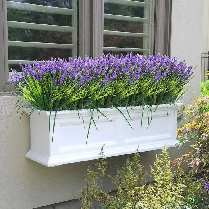 Kalsten | Floraven Lavender Bouquet | Artificial & Carefree | 5 Stems | For Indoor & Outdoor