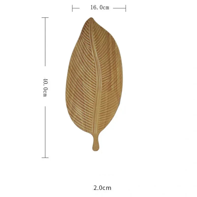 Leaf Shape Fruit Plate | Kalsten