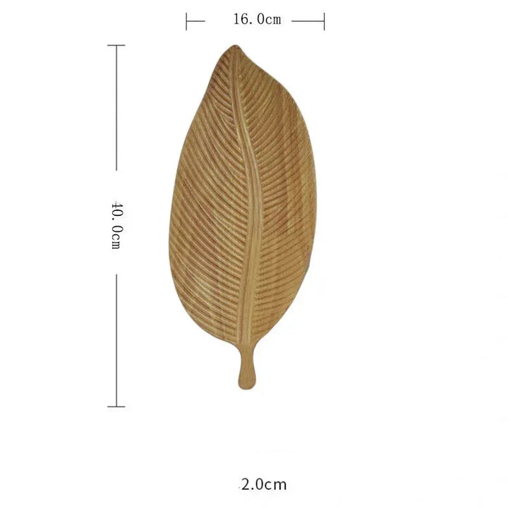 Leaf Shape Fruit Plate | Kalsten