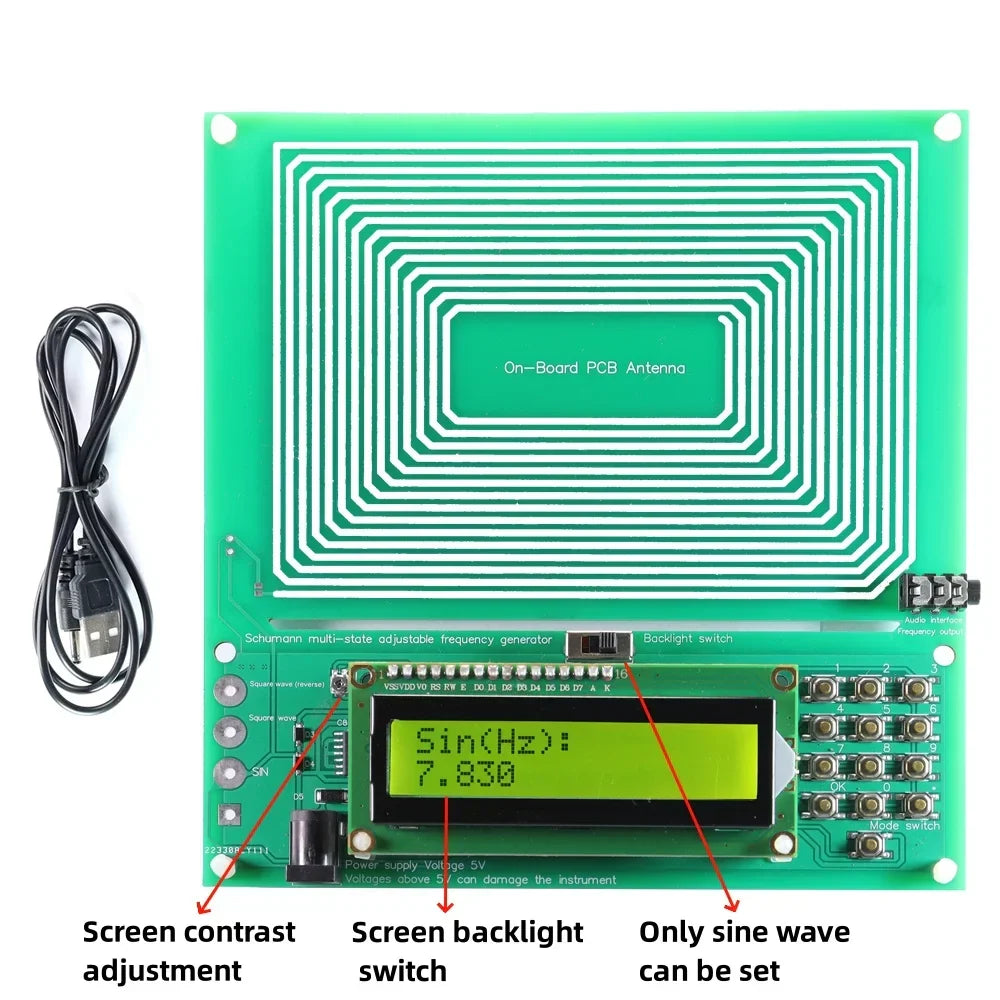 Schumann resonance frequency wave generator | Kalsten
