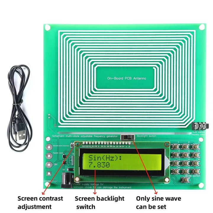 Schumann resonance frequency wave generator | Kalsten