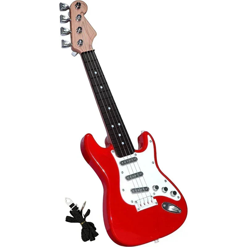 Kalsten | 4-String E-Guitar Toy for Children - Portable Musical Instrument, Perfect Gift for Young Musicians
