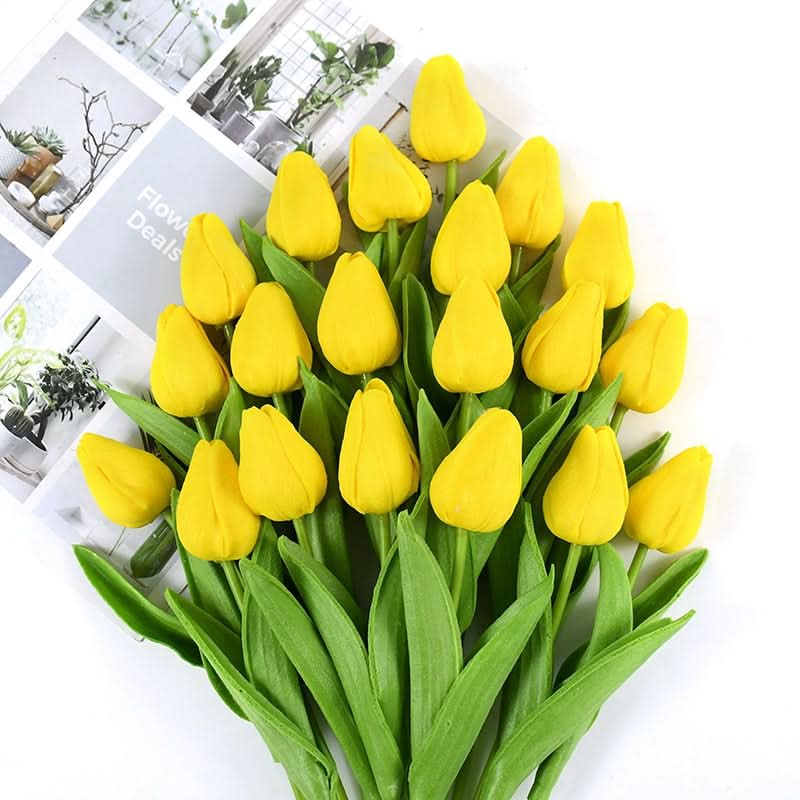 Kalsten | Artificial Tulip Bouquet with Realistic Lifelike Flowers