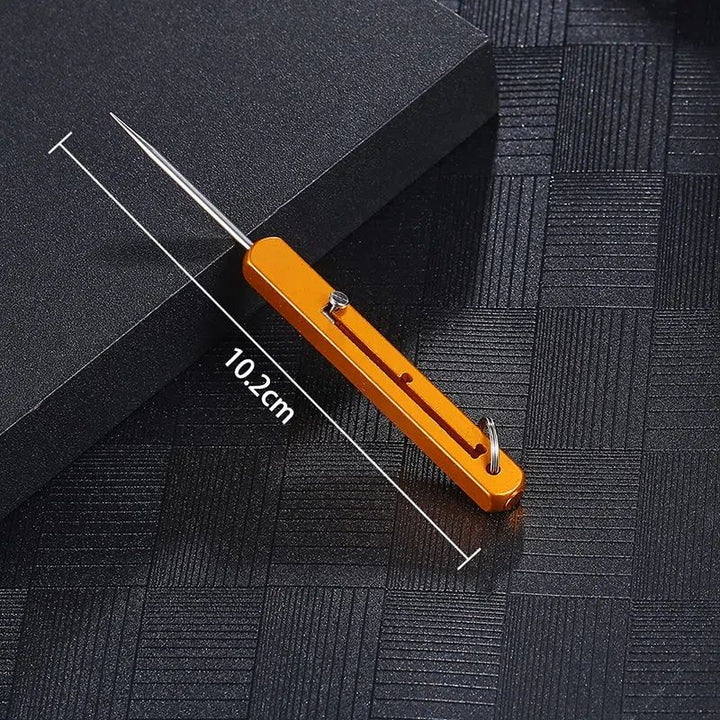 Compact Titanium Outdoor Defense Tool Keychain | Kalsten