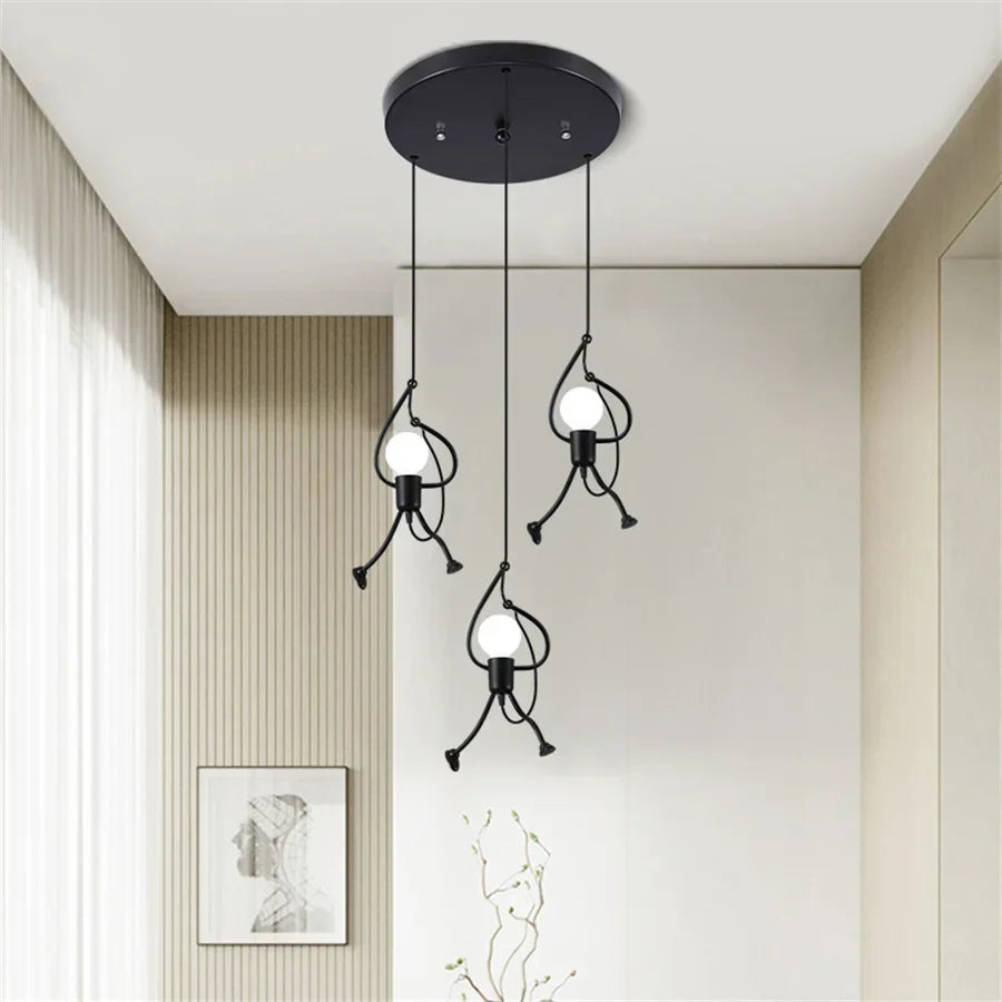 Cheerful Doll Wall Lamp - RetroGlow | Kalsten