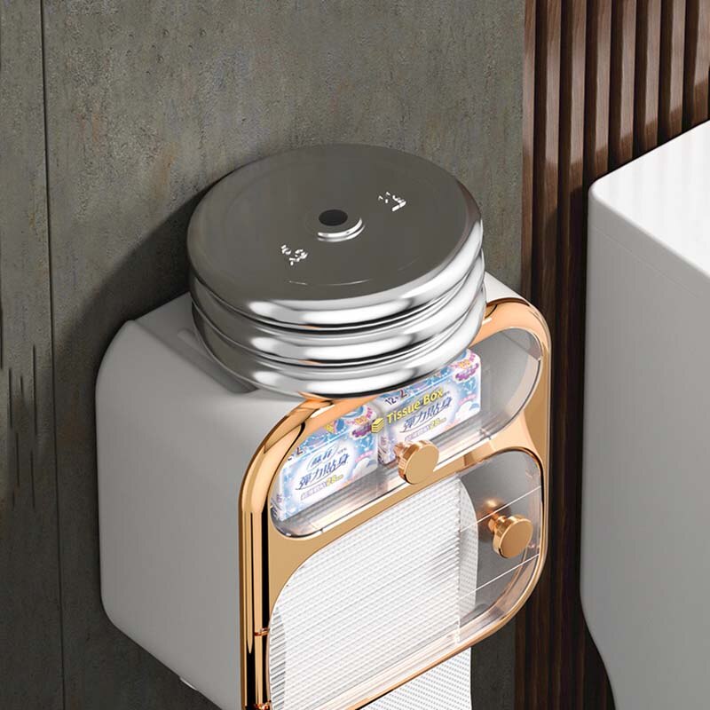 Kalsten | MultiBox Wall-Mounted Toilet Paper Towel Storage Box