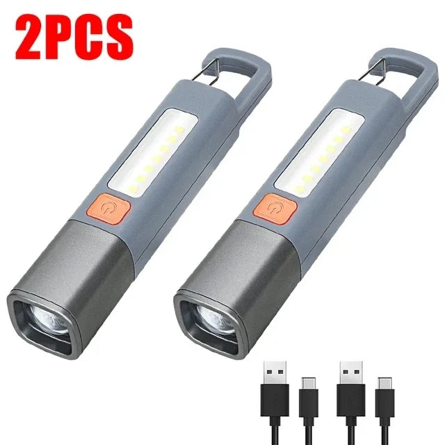 Ultra-Bright Long Shot USB Rechargeable Flashlight | Kalsten