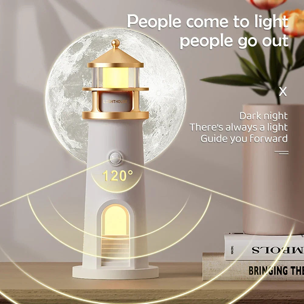 Lighthouse Ambient lights Bluetooth Music Dimmable Projection | Kalsten