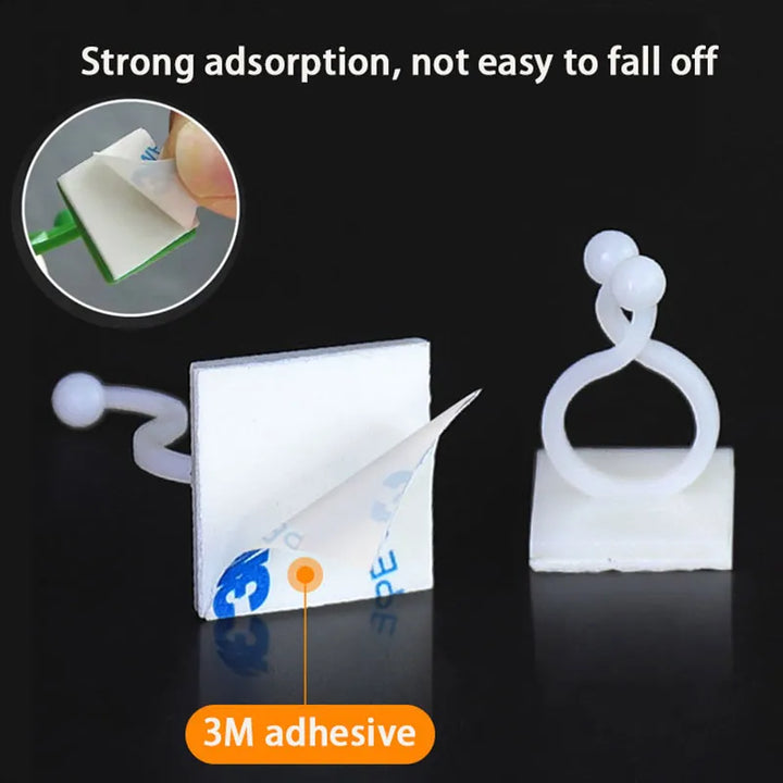 Self-Adhesive Plant Holder Mini Wall Clips | Kalsten