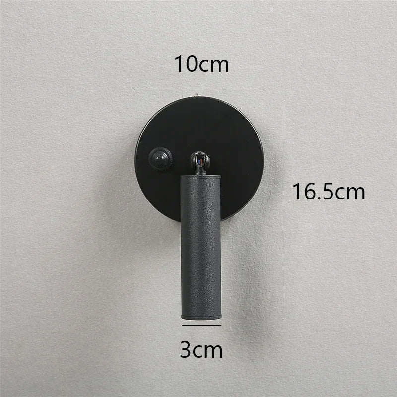 Modern Folding LED Wall Lamp with Switch – Adjustable Reading Spotlight for Bedroom, Study, and Living Room | Kalsten
