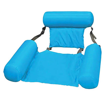 BowLift | Inflatable Water Hanging Chair | Adjustable & Portable | AquaLiva Pool Lounge for Beach & Swimming Pool – 100×120 cm