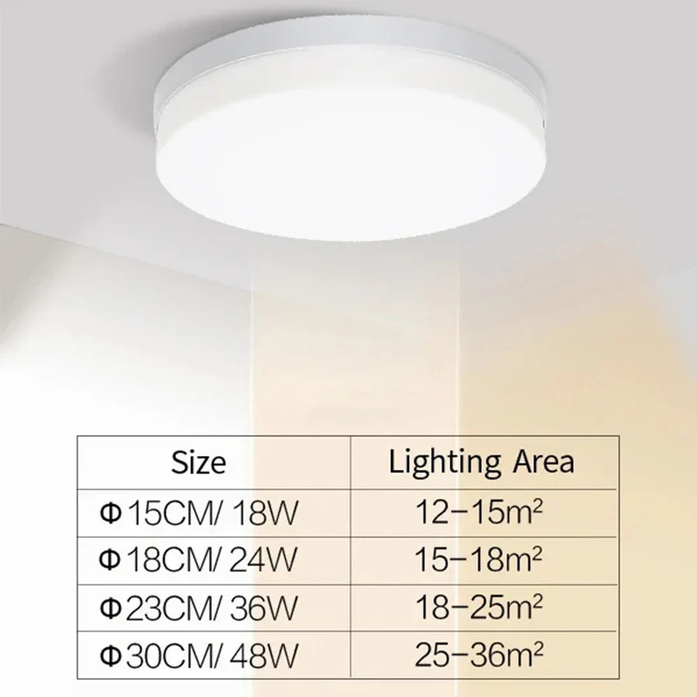 IRALAN Ultra-Thin Round LED Ceiling Light | Kalsten